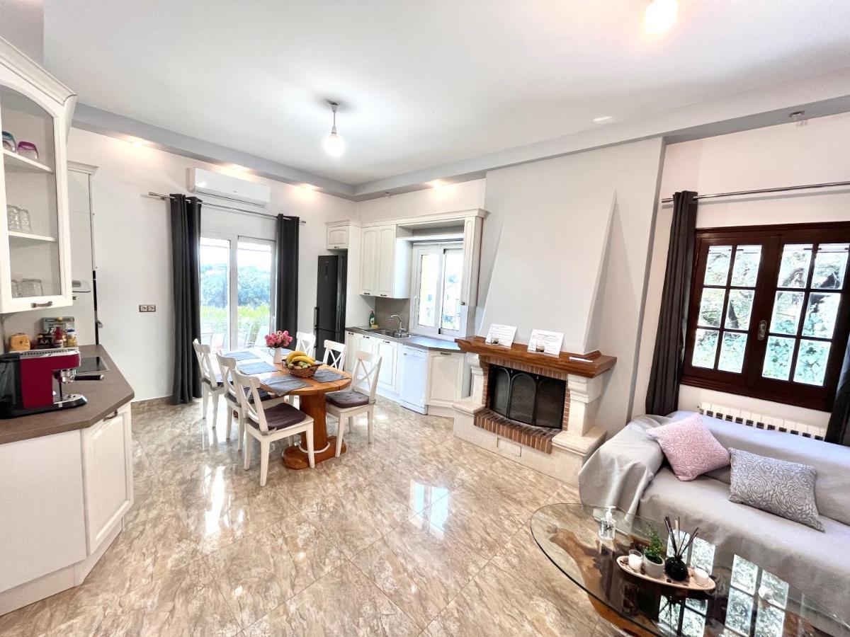 Gkk House Private Swimming Pool Luxury House Villa Skriperon Exterior photo