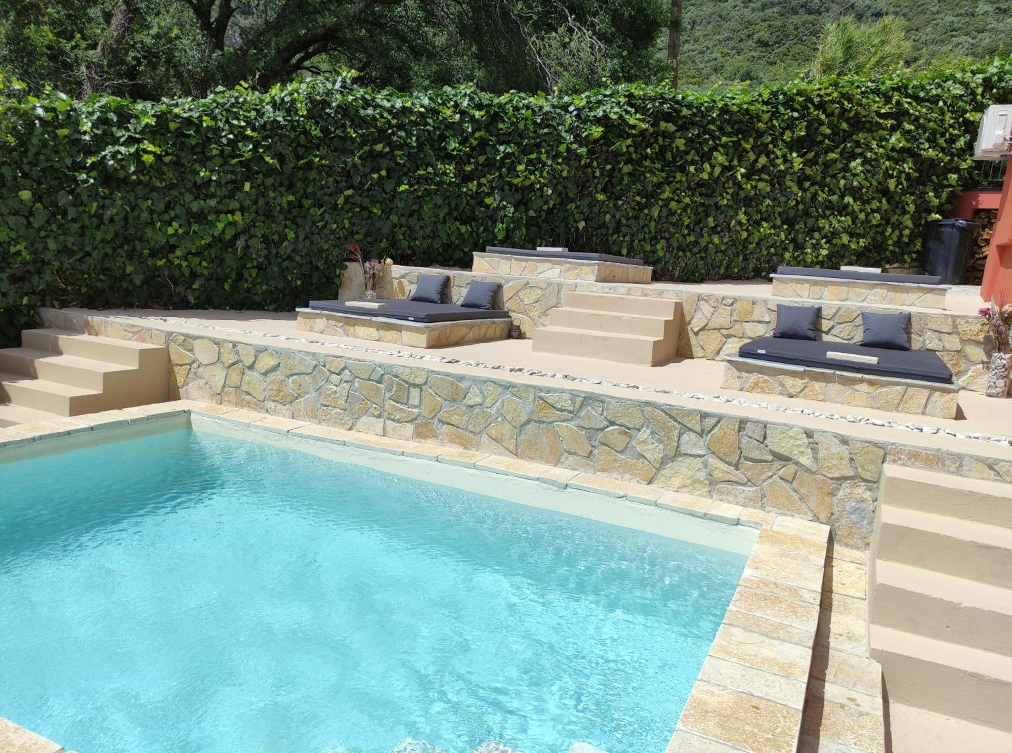 Gkk House Private Swimming Pool Luxury House Villa Skriperon Exterior photo