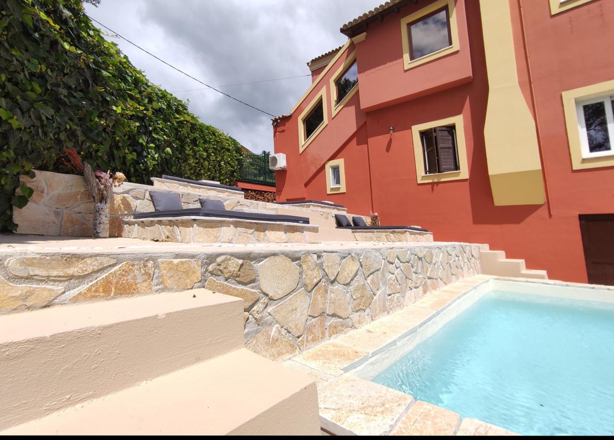 Gkk House Private Swimming Pool Luxury House Villa Skriperon Exterior photo